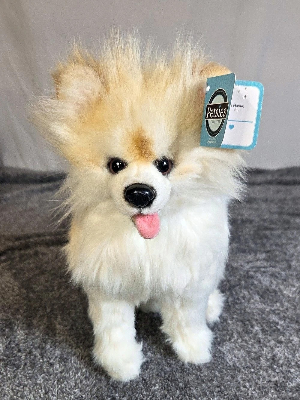 NWT 13" Petsies Custom Pomeranian Plush Stuffed Dog
